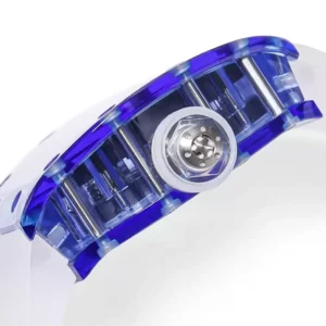 ĐỒNG HỒ RICHARD MILLE RM052 TOURBILLON CHẾ TÁC SAPPHIRE MÀU XANH REPLICA 11 ĐẦU LÂU NHÀ MÁY MS 42MM 5 ĐỒNG HỒ RICHARD MILLE RM052 TOURBILLON CHẾ TÁC SAPPHIRE MÀU XANH REPLICA 11 ĐẦU LÂU NHÀ MÁY MS 42MM