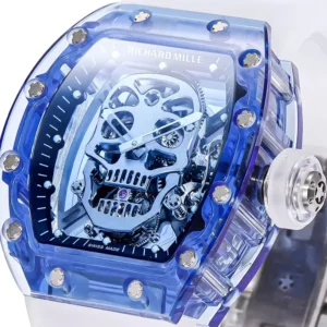 ĐỒNG HỒ RICHARD MILLE RM052 TOURBILLON CHẾ TÁC SAPPHIRE MÀU XANH REPLICA 11 ĐẦU LÂU NHÀ MÁY MS 42MM 3 ĐỒNG HỒ RICHARD MILLE RM052 TOURBILLON CHẾ TÁC SAPPHIRE MÀU XANH REPLICA 11 ĐẦU LÂU NHÀ MÁY MS 42MM