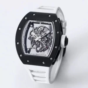 RICHARD MILLE RM055 REPLICA BLACK CERAMIC MEN WATCH BBR FACTORY V3 45MM 3 ĐỒNG HỒ RICHARD MILLE RM055 CHẾ TÁC NAM REPLICA VỎ GỐM MÀU ĐEN BBR FACTORY V3 45MM