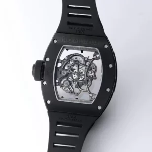 RICHARD MILLE RM055 REPLICA WATCHES FULL BLACK BBR FACTORY 45MM 7 ĐỒNG HỒ RICHARD MILLE RM055 REPLICA 1:1 NAM FULL BLACK BBR FACTORY 45MM