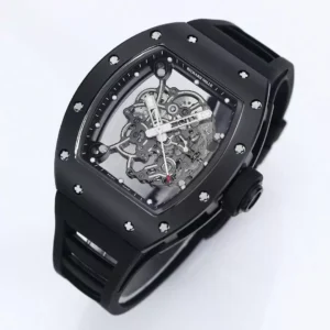 RICHARD MILLE RM055 REPLICA WATCHES FULL BLACK BBR FACTORY 45MM 3 ĐỒNG HỒ RICHARD MILLE RM055 REPLICA 1:1 NAM FULL BLACK BBR FACTORY 45MM