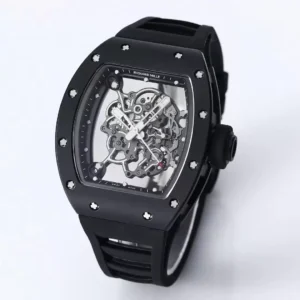 RICHARD MILLE RM055 REPLICA WATCHES FULL BLACK BBR FACTORY 45MM 4 ĐỒNG HỒ RICHARD MILLE RM055 REPLICA 1:1 NAM FULL BLACK BBR FACTORY 45MM