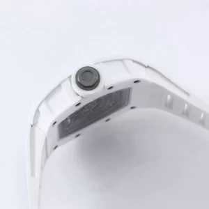 RICHARD MILLE RM055 FULL WHITE SUPER FAKE 11 WATCH BBR FACTORY V3 45MM 5 ĐỒNG HỒ RICHARD MILLE RM055 VỎ GỐM TRẮNG REPLICA CAO CẤP NHÀ MÁY BBR V3 45MM