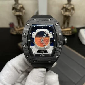 RICHARD MILLE RM52-05 TOURBILLON ASTRONAUT DIAL YS REP 11 WATCH 44MM 1 ĐỒNG HỒ RICHARD MILLE RM52-05 TOURBILLON NAM MẶT PHI HÀNH GIA NHÀ MÁY YS REPLICA 44MM