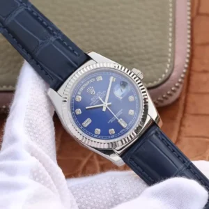 ĐÔNG HỒ ROLEX DAY-DATE 118139 NAM MẶT XANH REPLICA 36MM 1 ĐÔNG HỒ ROLEX DAY-DATE 118139 NAM MẶT XANH REPLICA 36MM