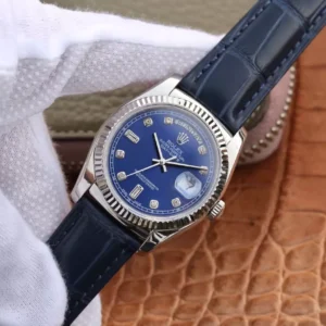 ĐÔNG HỒ ROLEX DAY-DATE 118139 NAM MẶT XANH REPLICA 36MM 2 ĐÔNG HỒ ROLEX DAY-DATE 118139 NAM MẶT XANH REPLICA 36MM