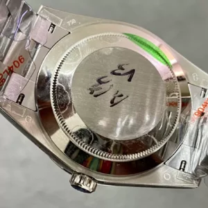 ROLEX DAY-DATE 228236 REPLICA WATCH GREY DIAL PRESIDENT STRAP GM FACTORY V3 40MM 6 ĐỒNG HỒ ROLEX DAY-DATE 228236 NAM CỌC SỐ DẠ QUANG REPLICA NHÀ MÁY GM V3 40MM