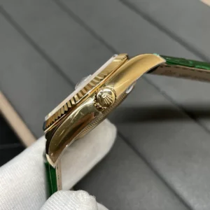 ĐỒNG HỒ ROLEX DAY-DATE NAM MÁY CƠ DÂY DA REPLICA CAO CẤP 36MM 4 ĐỒNG HỒ ROLEX DAY-DATE NAM MÁY CƠ DÂY DA REPLICA CAO CẤP 36MM