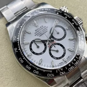 ROLEX DAYTONA SUPER FAKE WATCH PANDA 126500LN AUTOMATIC CLEAN FACTORY 40MM 3 ĐỒNG HỒ ROLEX DAYTONA NAM PANDA 126500LN CLEAN FACTORY 40MM