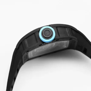 RICHARD MILLE RM 055 BEST COPY CARBON BLUE DIAL BBR FACTORY 45MM 3 ĐỒNG HỒ CHẾ TÁC RICHARD MILLE RM 055 NAM VỎ CARBON NHÀ MÁY BBR 45MM