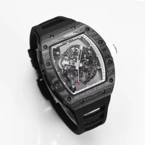RICHARD MILLE RM055 BEST COPIES BLACK RUBBER STRAP BBR V3 45MM 1 ĐỒNG HỒ RICHARD MILLE RM055 CHẾ TÁC NAM DÂY CAO SU ĐEN NHÀ MÁY BBR V3 45MM