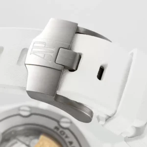 AUDEMARS PIGUET ROYAL OAK OFFSHORE CRAFTED WATCH CERAMIC ZF 41MM 8 ĐỒNG HỒ AUDEMARS PIGUET ROYAL OAK OFFSHORE CHẾ TÁC GỐM CERAMIC NAM MÀU TRẮNG NHÀ MÁY Z 41MM