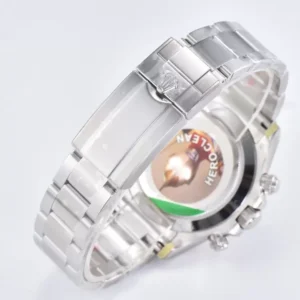 ROLEX COSMOGRAPH DAYTONA REPLICA WATCH RED NEEDLE DIAL CLEAN 40MM 6 ĐỒNG HỒ CHẾ TÁC ROLEX COSMOGRAPH DAYTONA NAM DÂY KIM LOẠI CLEAN FACTORY 40MM