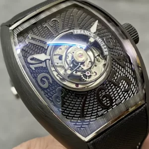 FRANCK MULLER CRAFTED WATCH GRAND CENTRAL TOURBILLON 45MM 2 ĐỒNG HỒ FRANCK MULLER GRAND CENTRAL TOURBILLON CHẾ TÁC VỎ CARBON NAM 45MM