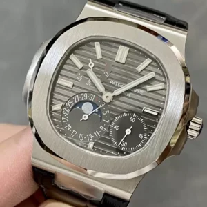 ĐỒNG HỒ PATEK PHILIPPE NAUTILUS 5712 CHẾ TÁC NAM MẶT XÁM NHÀ MÁY PPF 40MM 1 ĐỒNG HỒ PATEK PHILIPPE NAUTILUS 5712 CHẾ TÁC NAM MẶT XÁM NHÀ MÁY PPF 40MM