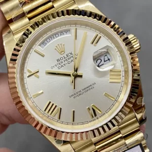 ĐỒNG HỒ ROLEX CHẾ TÁC DAY-DATE 228238 NAM DÂY KIM LOẠI REPLICA CAO CẤP 40MM 2 ĐỒNG HỒ ROLEX CHẾ TÁC DAY-DATE 228238 NAM DÂY KIM LOẠI REPLICA CAO CẤP 40MM