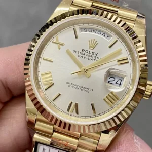 ĐỒNG HỒ ROLEX CHẾ TÁC DAY-DATE 228238 NAM DÂY KIM LOẠI REPLICA CAO CẤP 40MM 1 ĐỒNG HỒ ROLEX CHẾ TÁC DAY-DATE 228238 NAM DÂY KIM LOẠI REPLICA CAO CẤP 40MM