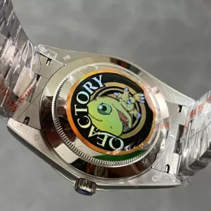 ROLEX DAY-DATE 228239 REPLICA 1:1 WATCH OMBRE BLUE QF 40MM 8 ĐỒNG HỒ ROLEX CHẾ TÁC DAY-DATE 228239 NAM CỌC SỐ LA MÃ REP 11 NHÀ MÁY Q 40MM