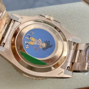 ROLEX REPLICA WATCHES GMT-MASTER ll 126715CHNR ROOT BEER CLEAN 40MM 8 ĐỒNG HỒ ROLEX CHẾ TÁC GMT-MASTER ll 126715CHNR ROOT BEER NAM ROSE GOLD NHÀ MÁY CLEAN 40MM