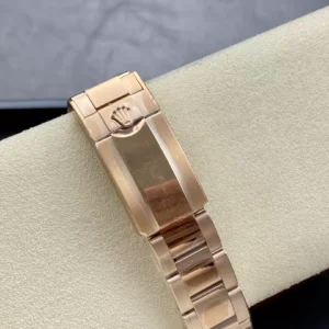 ROLEX REPLICA WATCHES GMT-MASTER ll 126715CHNR ROOT BEER CLEAN 40MM 6 DONG HO ROLEX CHE TAC GMT MASTER ll 126715CHNR ROOT BEER NAM ROSE GOLD NHA MAY CLEAN 40MM 8