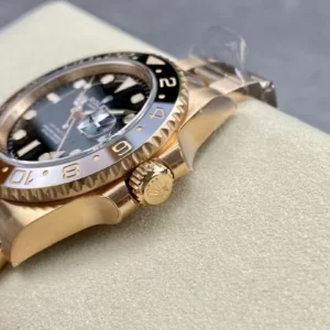 ROLEX REPLICA WATCHES GMT-MASTER ll 126715CHNR ROOT BEER CLEAN 40MM 4 DONG HO ROLEX CHE TAC GMT MASTER ll 126715CHNR ROOT BEER NAM ROSE GOLD NHA MAY CLEAN 40MM 9