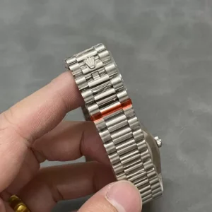 ROLEX DAY-DATE 228206 SUPER FAKE WATCH GREEN DIAL PRESIDENT STRAP 40MM 6 ĐỒNG HỒ ROLEX DAY-DATE 228206 CHẾ TÁC NAM MẶT XANH LÁ CÂY REP 11 CAO CẤP 40MM