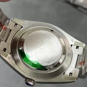 ROLEX DAY-DATE 228206 SUPER FAKE WATCH GREEN DIAL PRESIDENT STRAP 40MM 8 ĐỒNG HỒ ROLEX DAY-DATE 228206 CHẾ TÁC NAM MẶT XANH LÁ CÂY REP 11 CAO CẤP 40MM