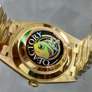 ROLEX DAY-DATE 228238 REPLICA WATCH BLACK DIAL 185GRAM 40MM 8 ĐỒNG HỒ ROLEX DAY-DATE 228238 NAM MẶT ĐEN CHẾ TÁC 185GRAM REPLICA 11 CAO CẤP 40MM