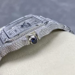 ĐỒNG HỒ CARTIER SANTOS REPLICA 1:1 CỌC SỐ Ả RẬP MÁY CƠ AUTOMATIC AMG 40MM 4 ĐỒNG HỒ CARTIER SANTOS REPLICA 11 CỌC SỐ Ả RẬP MÁY CƠ AUTOMATIC AMG 40MM