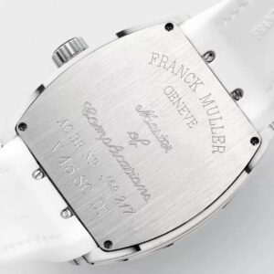 FRANCK MULLER REPLICA 1:1 WATCH RABBIT DIAL CARBON CASE AB FACTORY 44X54MM 8 ĐỒNG HỒ FRANCK MULLER REPLICA 11 MẶT TRẮNG VỎ SỢI CACBON AB FACTORY 44X54MM