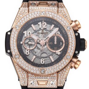 ĐỒNG HỒ HUBLOT BIG BANG UNICO REPLICA 11 ĐÍNH FULL ĐÁ DÂY CAO SU CAO CẤP 44MM (1)
