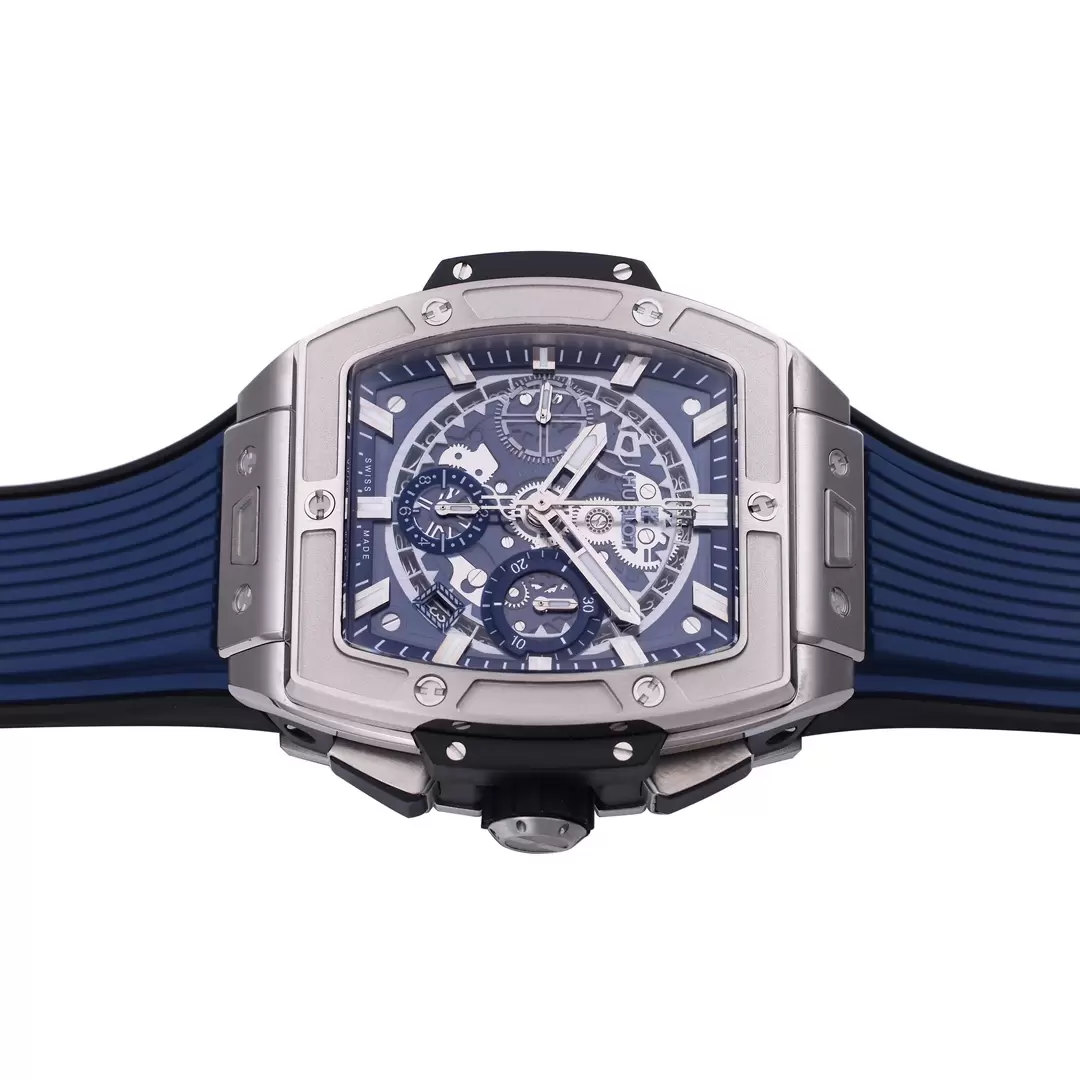 ĐỒNG HỒ HUBLOT SPIRIT OF BIG BANG TITANIUM BLUE REPLICA 11 NHÀ MÁY BBF 42MM (4) ĐỒNG HỒ HUBLOT SPIRIT OF BIG BANG TITANIUM BLUE REPLICA 11 NHÀ MÁY BBF 42MM