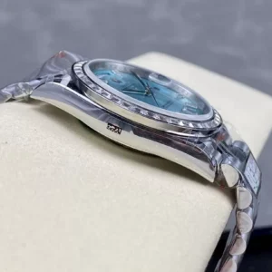 ĐỒNG HỒ NAM ROLEX DAY-DATE 228396 MẶT XANH CỌC ĐÁ REPLICA 1:1 NHÀ MÁY Q 40MM 5 ĐỒNG HỒ NAM ROLEX DAY-DATE 228396 MẶT XANH CỌC ĐÁ REPLICA 11 NHÀ MÁY Q 40MM