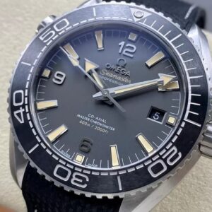 OMEGA SEAMASTER REPLICA WATCH RUBBER STRAP CO-AXIAL 43,5MM 2 ĐỒNG HỒ OMEGA SEAMASTER REPLICA CAO CẤP VIỀN GỐM DÂY CAO SU CAO CẤP 43,5MM