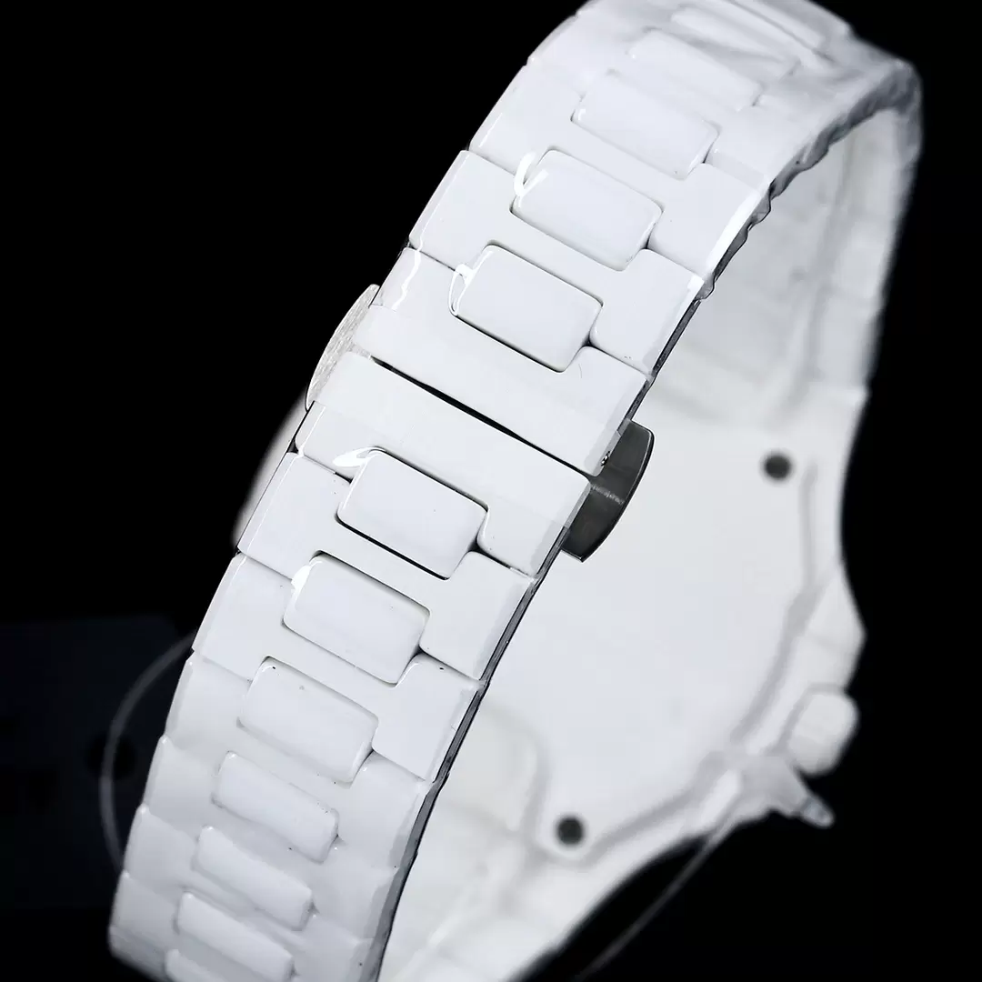 ĐỒNG HỒ PATEK PHILIPPE NAUTILUS 5711 VỎ GỐM CERAMIC REP 11 MÀU TRẮNG 40MM (2) ĐỒNG HỒ PATEK PHILIPPE NAUTILUS 5711 VỎ GỐM CERAMIC REP 11 MÀU TRẮNG 40MM