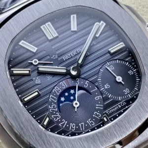 ĐỒNG HỒ PATEK PHILIPPE NAUTILUS 5712 REPLICA 1:1 DÂY THÉP NHÀ MÁY PPF 40MM 4 ĐỒNG HỒ PATEK PHILIPPE NAUTILUS 5712 REPLICA 11 DÂY THÉP NHÀ MÁY PPF 40MM