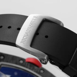 RICHARD MILLE RM055 REPLICA WATCH BLACK WHITE DIAL FULL CACBON ZF 49.9X42.7MM 8 ĐỒNG HỒ RICHARD MILLE RM055 REPLICA 11 LỘ CƠ VỎ ĐEN FULL CACBON NHÀ MÁY ZF 49.9X42.7MM