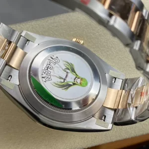 ROLEX DATEJUST 126331 SUPER FAKE WATCH DEMI OYSTER STRAP CLEAN 41MM 5 ĐỒNG HỒ ROLEX DATEJUST 126331 REP 11 CỌC SỐ DẠ QUANG CLEAN FACTORY 41MM