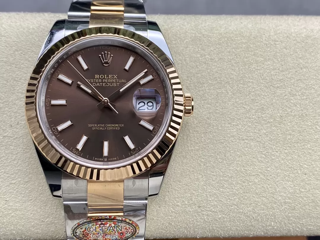 ĐỒNG HỒ ROLEX DATEJUST 126331 REPLICA 11 MẶT CHOCOLATE CỌC SỐ DẠ QUANG 41MM (1) ĐỒNG HỒ ROLEX DATEJUST 126331 REPLICA 11 MẶT CHOCOLATE CỌC SỐ DẠ QUANG 41MM