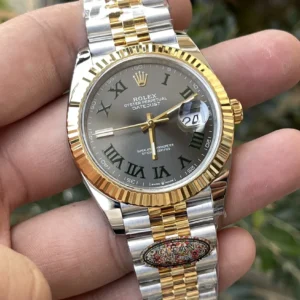 ROLEX DATEJUST 126331 REPLICA WATCH WINBLEDON DIAL CLEAN FACTORY 41MM 2 ĐỒNG HỒ ROLEX DATEJUST 126331 REPLICA 11 MẶT SỐ WINBLEDON CLEAN FACTORY 41MM