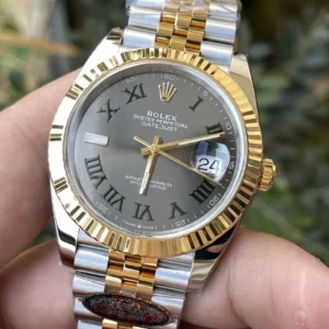 ROLEX DATEJUST 126331 REPLICA WATCH WINBLEDON DIAL CLEAN FACTORY 41MM 3 ĐỒNG HỒ ROLEX DATEJUST 126331 REPLICA 11 MẶT SỐ WINBLEDON CLEAN FACTORY 41MM