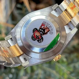 ROLEX DATEJUST 126333 REPLICA WATCH YELLOW PLATED GOLD CLEAN 41MM 7 ĐỒNG HỒ ROLEX DATEJUST 126333 REP11 DÂY THÉP CỌC SỐ LA MÃ NHÀ MÁY CLEAN 41MM