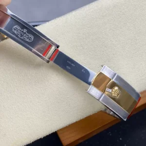 ROLEX DATEJUST 126333 REPLICA WATCHES BLACK DIAL DEMI YELLOW GOLD CLEAN 41MM 8 ĐỒNG HỒ ROLEX DATEJUST 126333 REPLICA 11 MẶT ĐEN CỌC SỐ DẠ QUANG NHÀ MÁY CLEAN 41MM