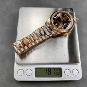 ĐỒNG HỒ ROLEX DAY-DATE REP 11 MẶT CHOCOLATE TINH CHỈNH TRỌNG LƯỢNG 187GRAM NHÀ MÁY Q 40MM 8 ĐỒNG HỒ ROLEX DAY-DATE REP 11 MẶT CHOCOLATE TINH CHỈNH TRỌNG LƯỢNG 187GRAM NHÀ MÁY Q 40MM