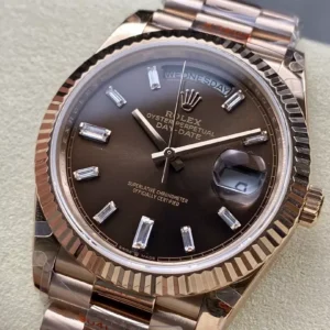 ĐỒNG HỒ ROLEX DAY-DATE REP 11 MẶT CHOCOLATE TINH CHỈNH TRỌNG LƯỢNG 187GRAM NHÀ MÁY Q 40MM 1 ĐỒNG HỒ ROLEX DAY-DATE REP 11 MẶT CHOCOLATE TINH CHỈNH TRỌNG LƯỢNG 187GRAM NHÀ MÁY Q 40MM