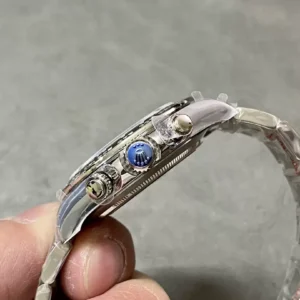 ROLEX DAYTONA 126500 COSMOGRAPH REPLICA WATCHES WHITE DIAL Q FACTORY 40MM 4 ĐỒNG HỒ ROLEX DAYTONA 126500 COSMOGRAPH REP 11 MẶT TRẮNG NHÀ MÁY Q 40MM