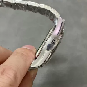 ROLEX DAYTONA 126509 COSMOGRAPH IMITATION WATCHES BLACK DIAL RHINESTONE HOURS QF FACTORY 40MM 5 ĐỒNG HỒ ROLEX DAYTONA 126509 COSMOGRAPH REPLICA 11 CỌC SỐ ĐÍNH ĐÁ NHÀ MÁY QF 40MM