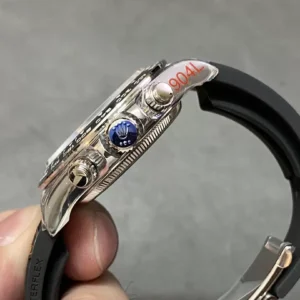 ROLEX DAYTONA 126519 COSMOGRAPH BEST COPIES WATCH GREY DIAL BLACK CERAMIC CASE INDEX HOURS Q FACTORY 40MM 4 ĐỒNG HỒ ROLEX DAYTONA 126519 COSMOGRAPH REP 11 VIỀN CERAMIC NHÀ MÁY Q 40MM