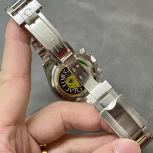 ROLEX DAYTONA COSMOGRAPH 126509 COPIES WATCHES BLACK DIAL INDEX HOURS PLATINUM PLATE QF FACTORY 40MM 5 ĐỒNG HỒ ROLEX DAYTONA COSMOGRAPH 126509 REP 11 CỌ SỐ DẠ QUANG Q FACTORY 40MM