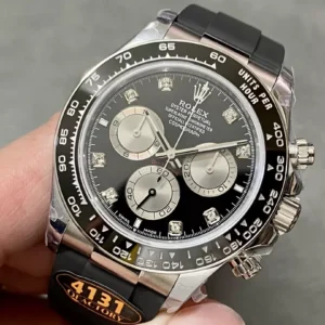 ĐỒNG HỒ ROLEX DAYTONA COSMOGRAPH REP 11 MẶT ĐEN NIỀNG CERAMIC NHÀ MÁY Q 40MM 1 ĐỒNG HỒ ROLEX DAYTONA COSMOGRAPH REP 11 MẶT ĐEN NIỀNG CERAMIC NHÀ MÁY Q 40MM